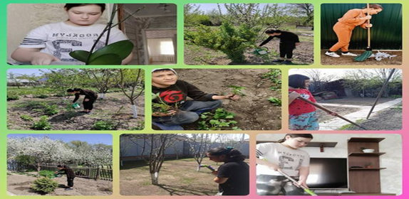 Конкурс на лучшее фото " Организация очистки и благоустройство территории дома совместно с родителями".